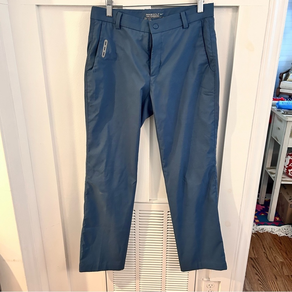 Nike Modern blue dri fit tour performance Tech Pant 509737
